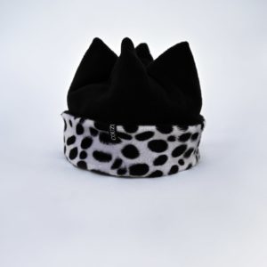 Bonnet dalmatien et noir