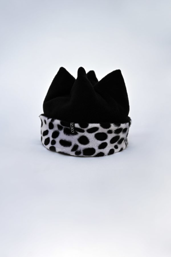 Bonnet dalmatien et noir