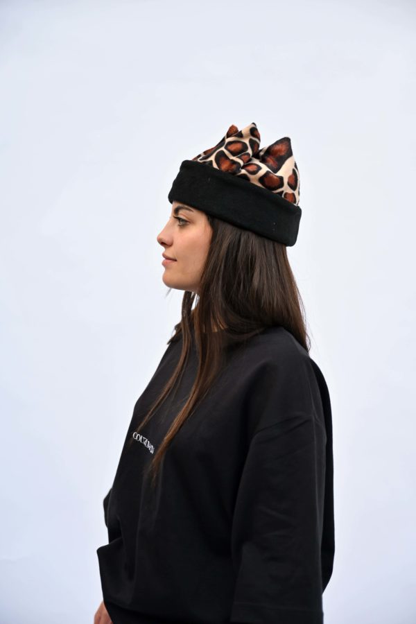 Bonnet girafe et noir – Image 6