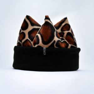 Bonnet girafe et noir