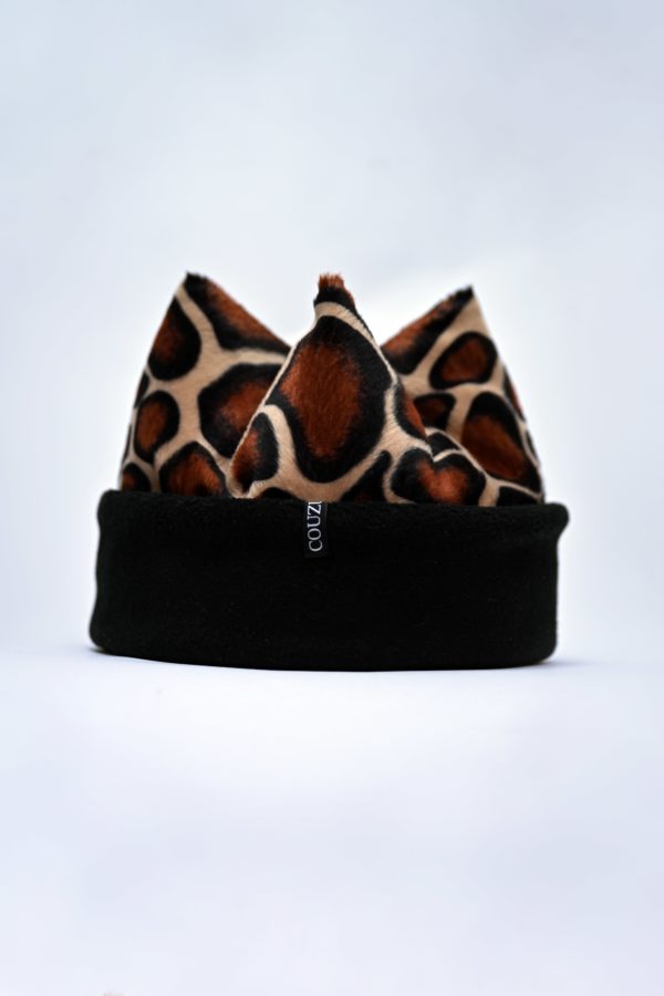 Bonnet girafe et noir