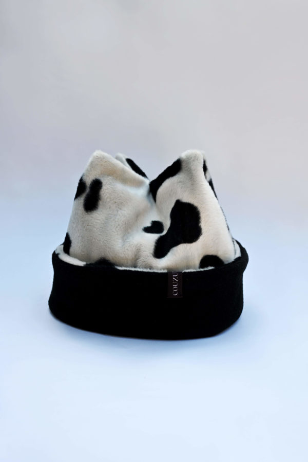 Bonnet vache et noir