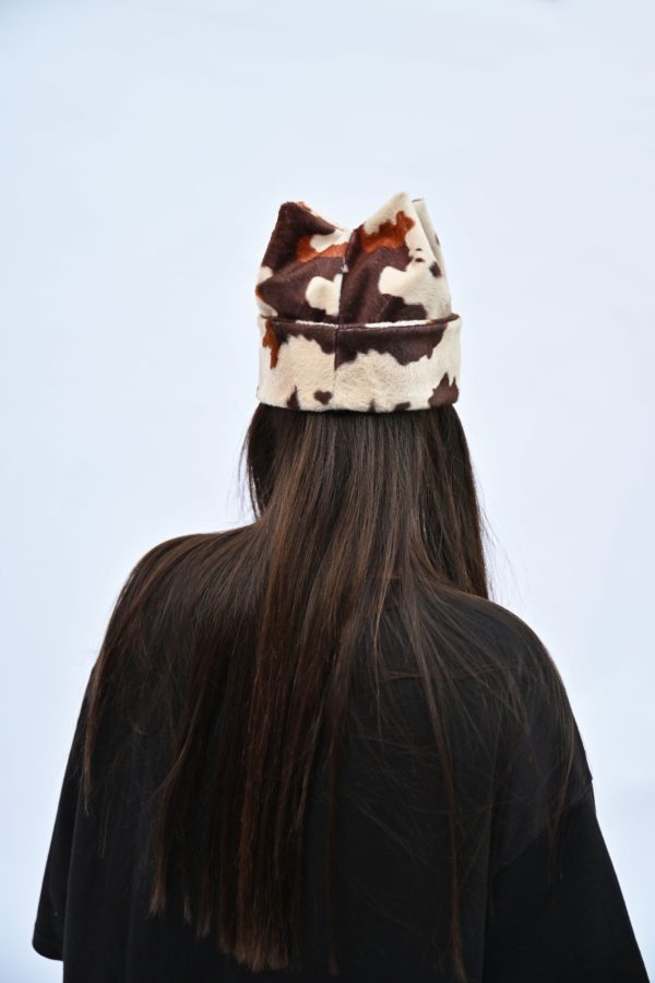 Bonnet vache marron – Image 3