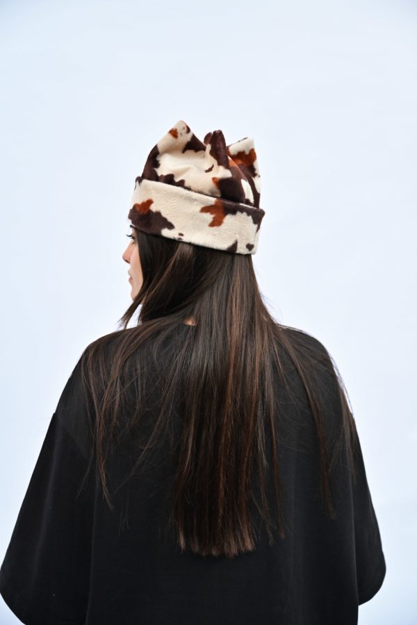 Bonnet vache marron – Image 4