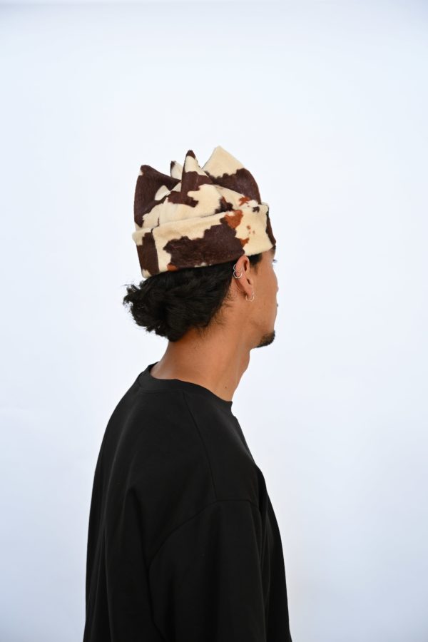Bonnet vache marron – Image 2