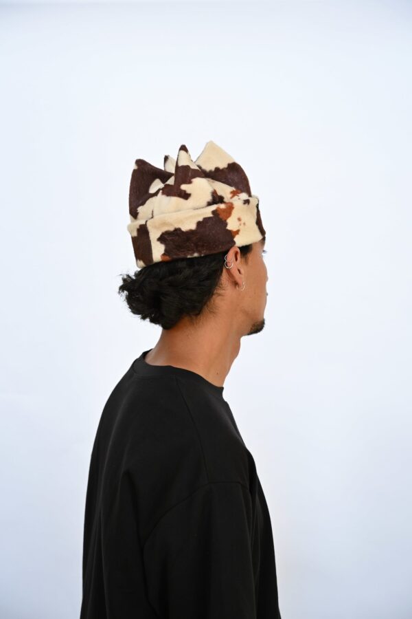 Bonnet vache marron – Image 4