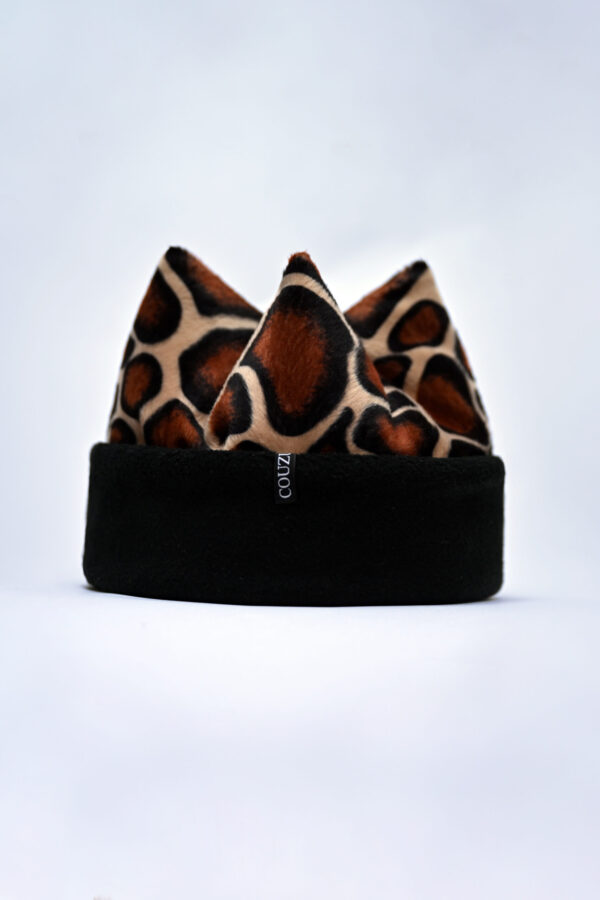 Bonnet girafe et noir – Image 6