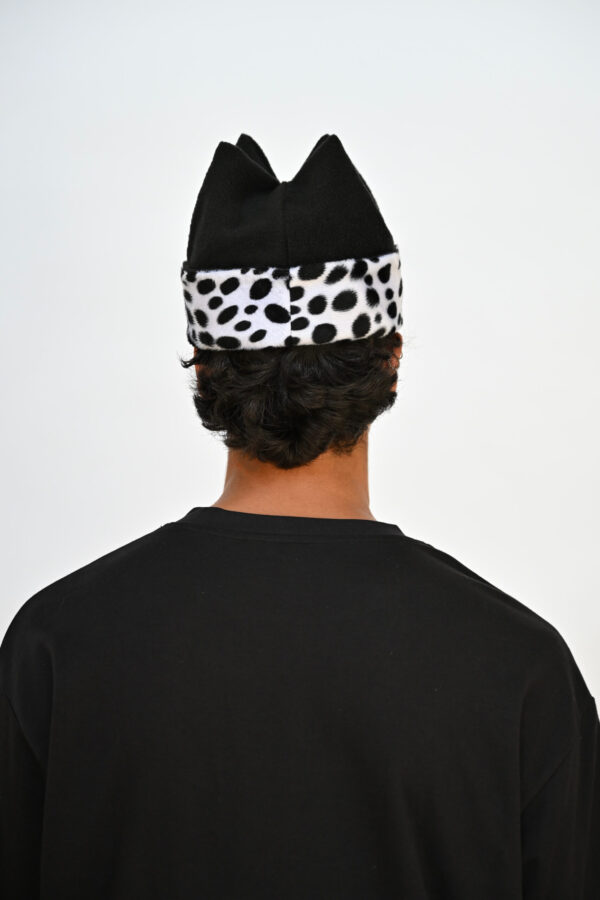 Bonnet dalmatien et noir