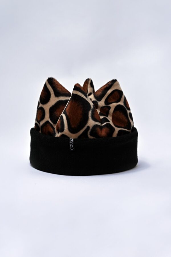 Bonnet girafe et noir