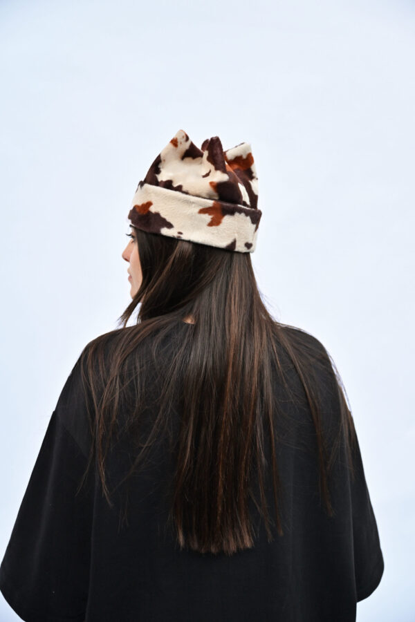 Bonnet vache marron – Image 2