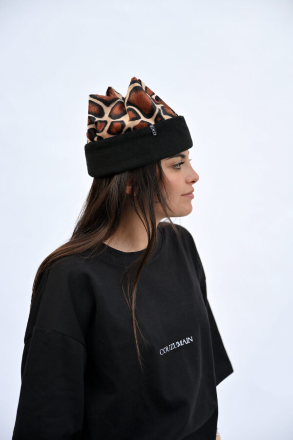 Bonnet girafe et noir – Image 5