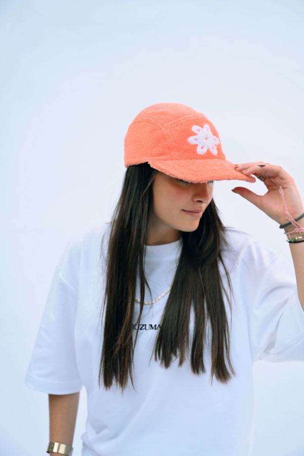 Casquette corail